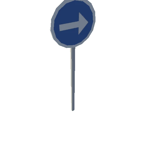SPW_Urban_Road Sign_Turn Right
